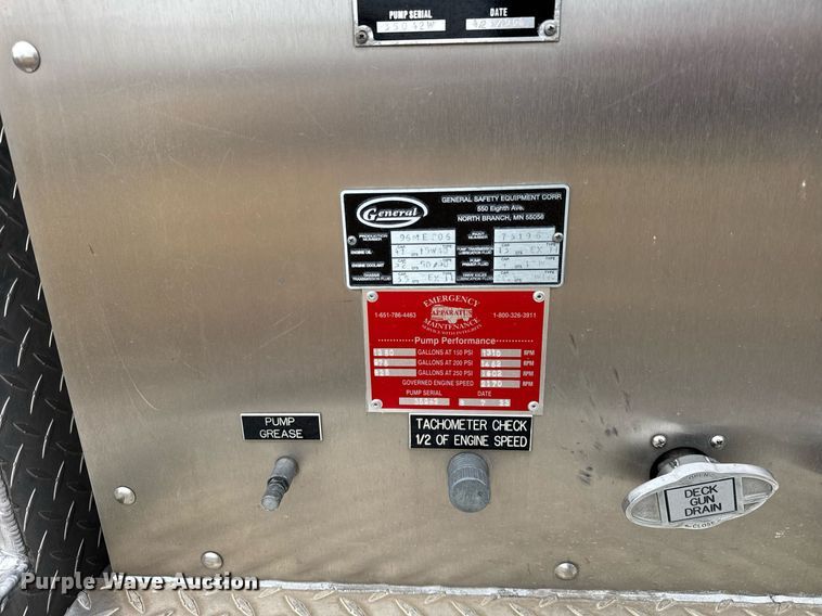 image for item DH9855 1995 Ford LS9000 pumper fire truck