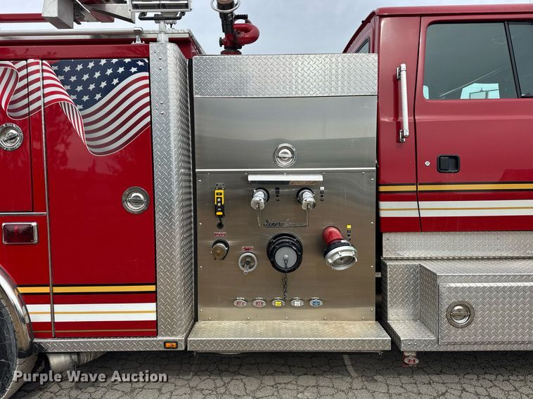 image for item DH9855 1995 Ford LS9000 pumper fire truck