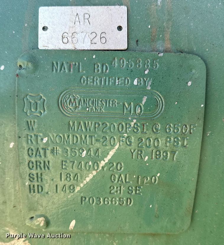 image for item DM5576 1997 Champion air compressor