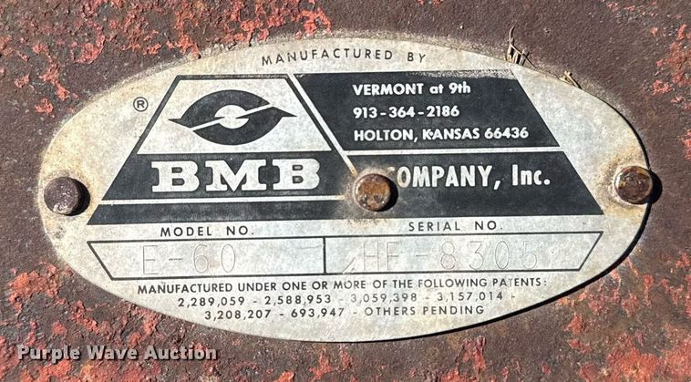 image for item DM5580 BMB E-60 rotary mower