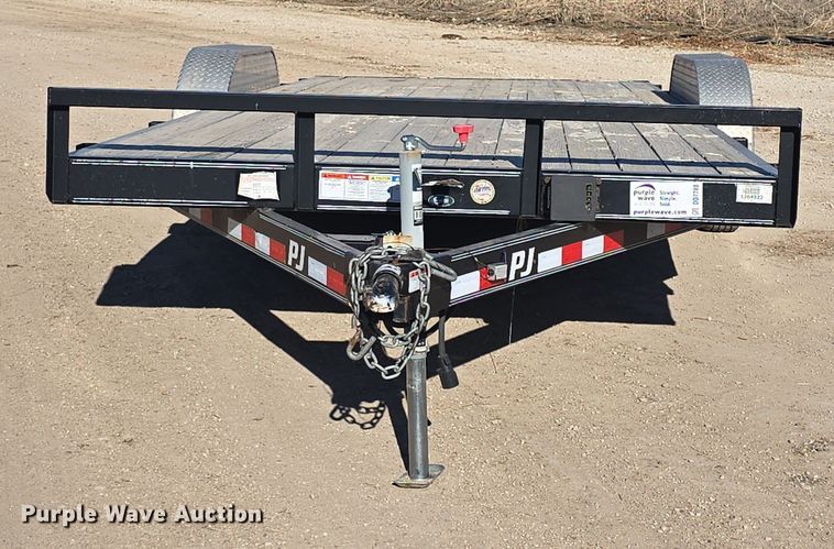 image for item DO7788 2017 PJ Trailers C5202 utility trailer