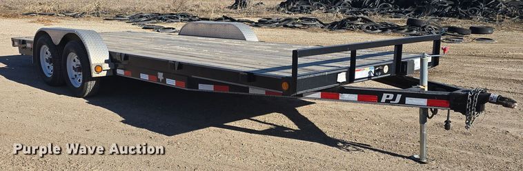 image for item DO7788 2017 PJ Trailers C5202 utility trailer