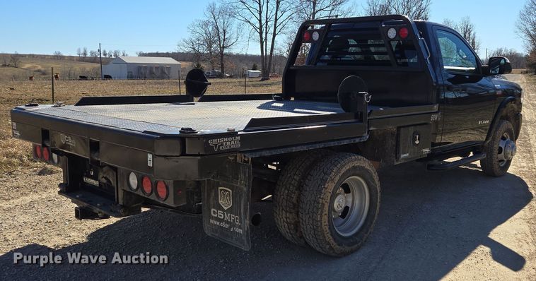 image for item DP6185 2021 Dodge Ram 3500 dump bale bed pickup truck