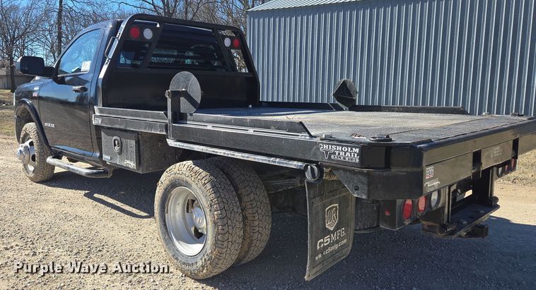 image for item DP6185 2021 Dodge Ram 3500 dump bale bed pickup truck