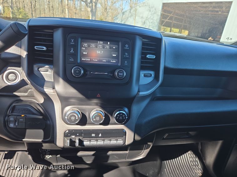 image for item DP6185 2021 Dodge Ram 3500 dump bale bed pickup truck