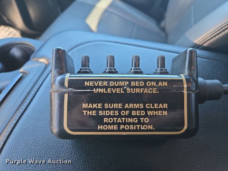 image for item DP6185 2021 Dodge Ram 3500 dump bale bed pickup truck