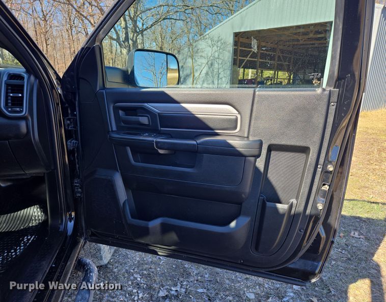 image for item DP6185 2021 Dodge Ram 3500 dump bale bed pickup truck