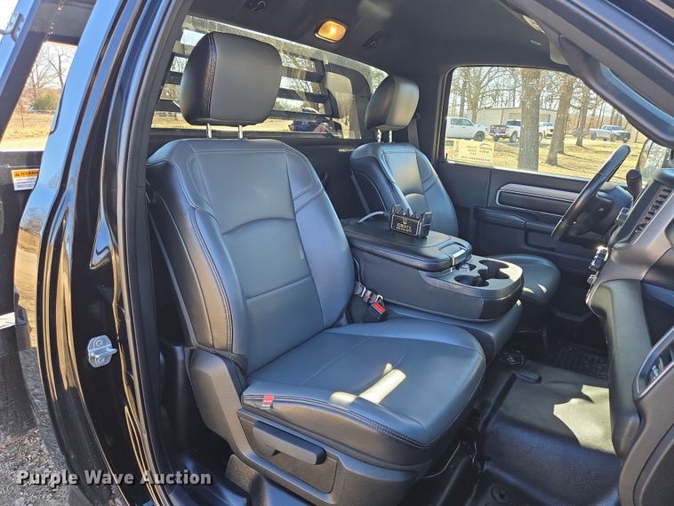 image for item DP6185 2021 Dodge Ram 3500 dump bale bed pickup truck