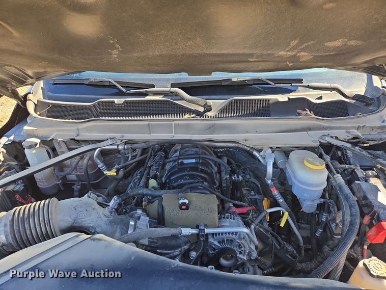 image for item DP6185 2021 Dodge Ram 3500 dump bale bed pickup truck