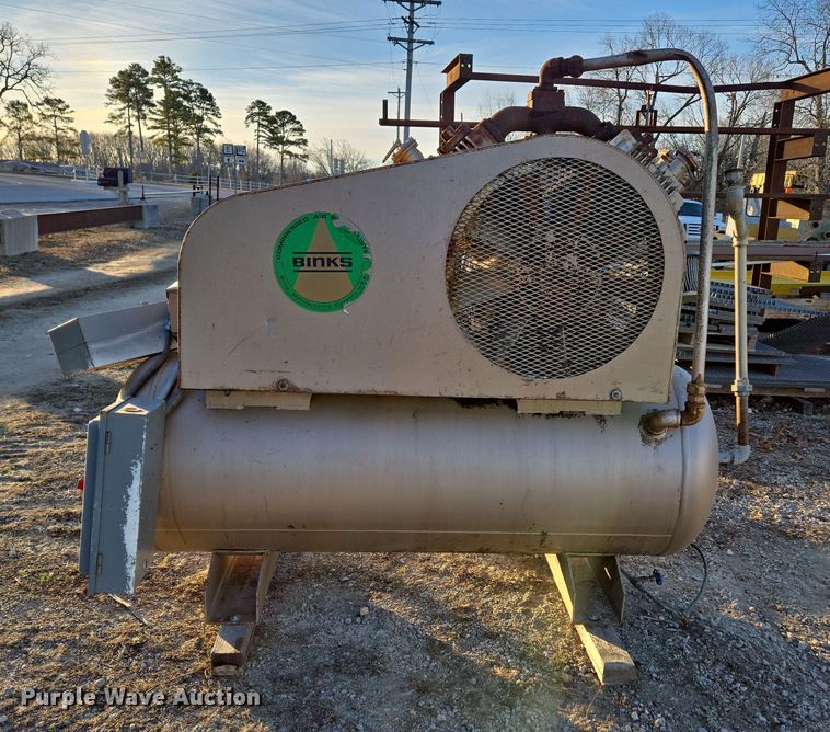 image for item DP6186 Binks 33-1048 air compressor
