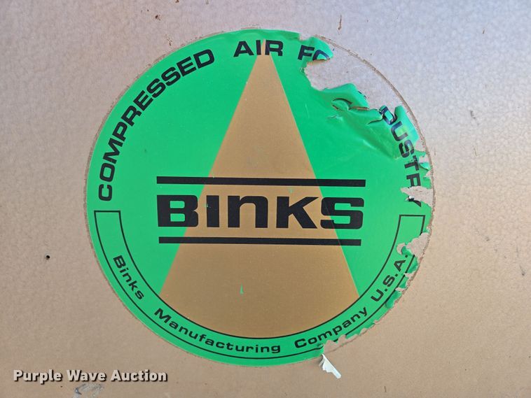image for item DP6186 Binks 33-1048 air compressor