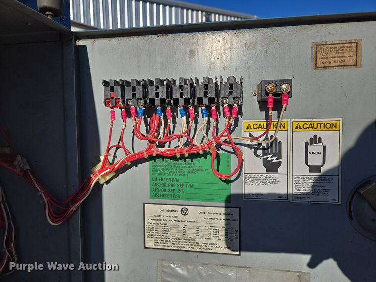 image for item DP6188 Quincy air compressor