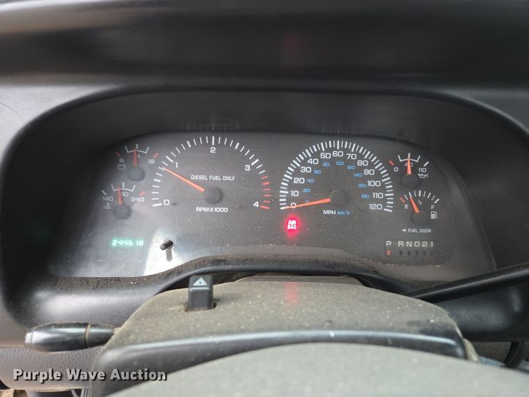 image for item DP6197 2001 Dodge Ram 3500 bucket truck