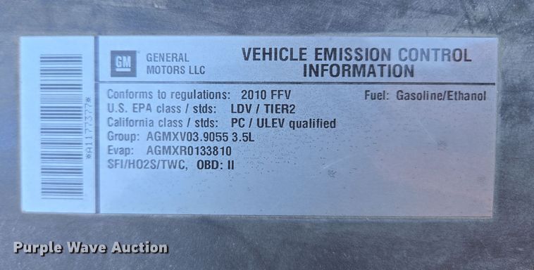 image for item DS5285 2010 Chevrolet Impala 