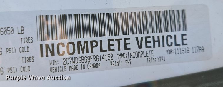 image for item DS5291 2015 Dodge Grand Caravan handicap accessible van