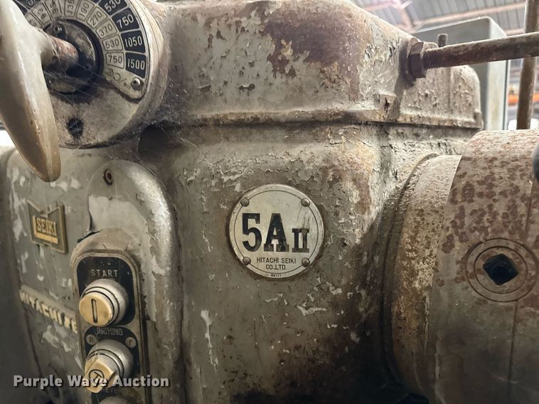 image for item DT0611 Hitachi H.B.F. 5A turret lathe
