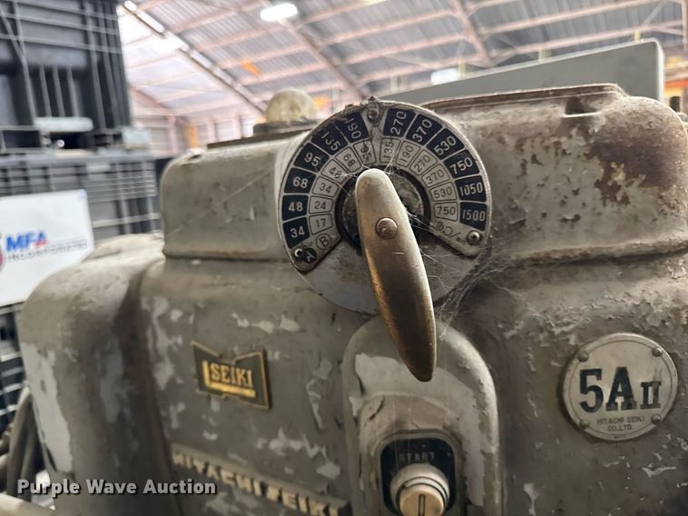 image for item DT0611 Hitachi H.B.F. 5A turret lathe