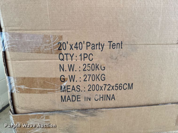 image for item DT0640 Party tent