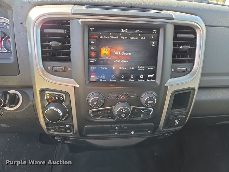 image for item DV1276 2020 Dodge Ram 1500 Crew Cab pickup truck