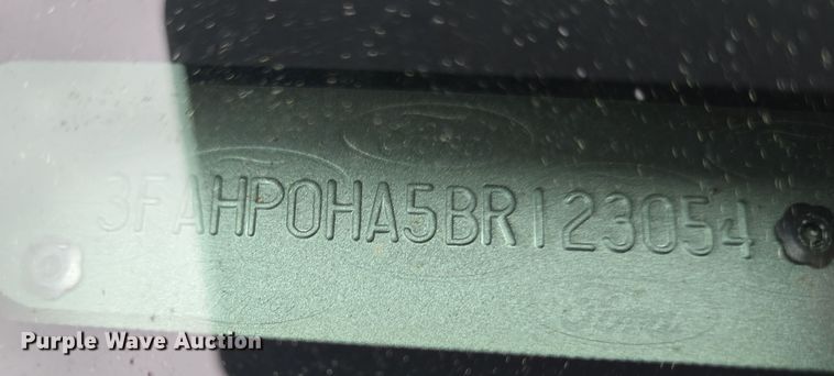 image for item DV1300 2011 Ford Fusion SE 