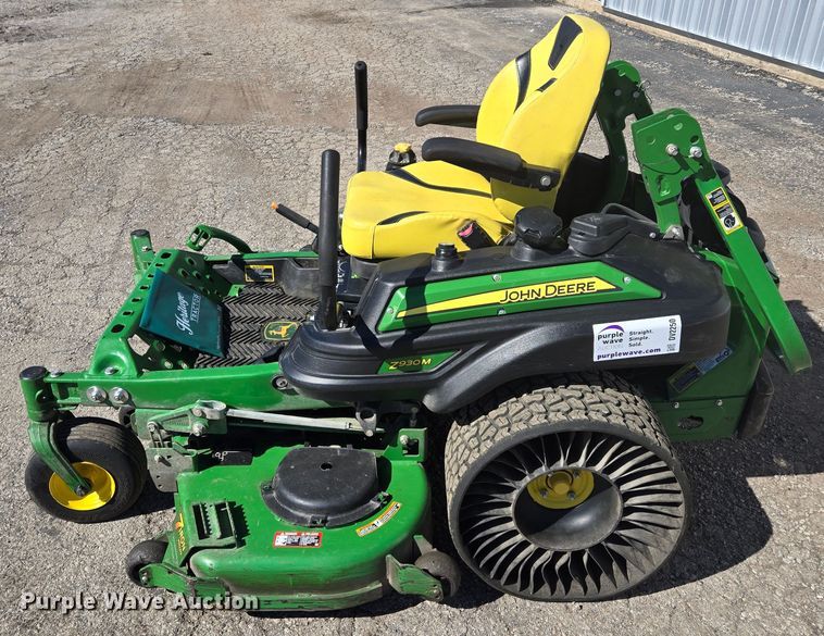 image for item DV2250 2022 John Deere Z930M  ZTR lawn mower