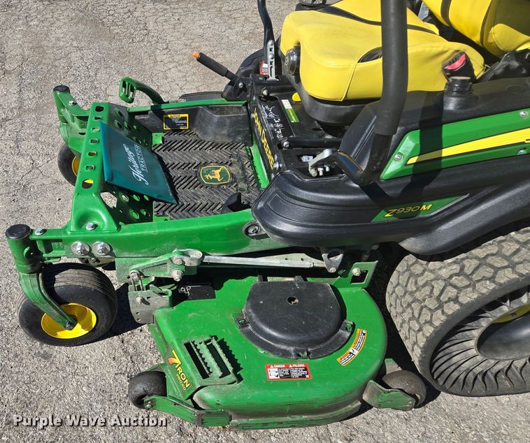 image for item DV2250 2022 John Deere Z930M  ZTR lawn mower