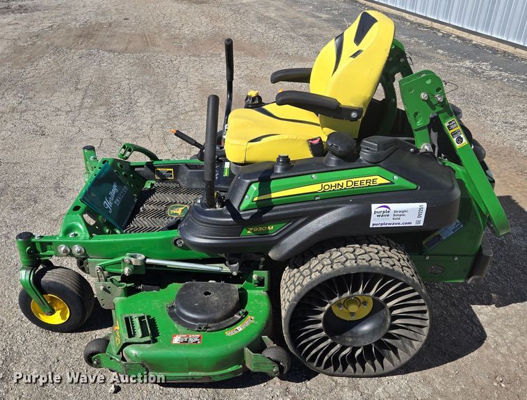 image for item DV2251 2022 John Deere Z930M ZTR lawn mower