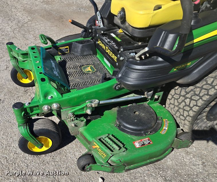 image for item DV2251 2022 John Deere Z930M ZTR lawn mower