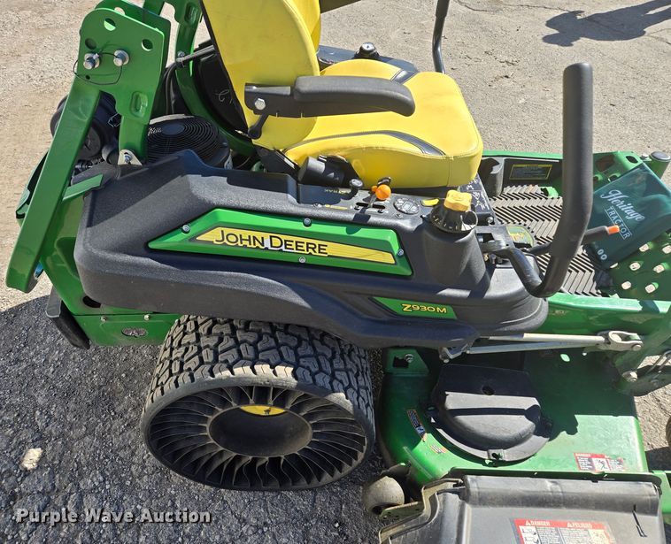 image for item DV2251 2022 John Deere Z930M ZTR lawn mower