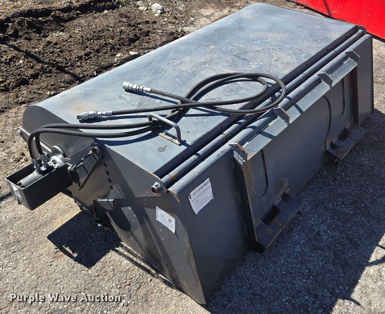 image for item DV2252 JCT skid steer sweeper