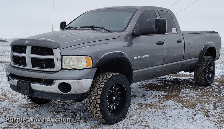 image for item DV6698 2005 Dodge Ram 2500 SLT Quad Cab pickup truck