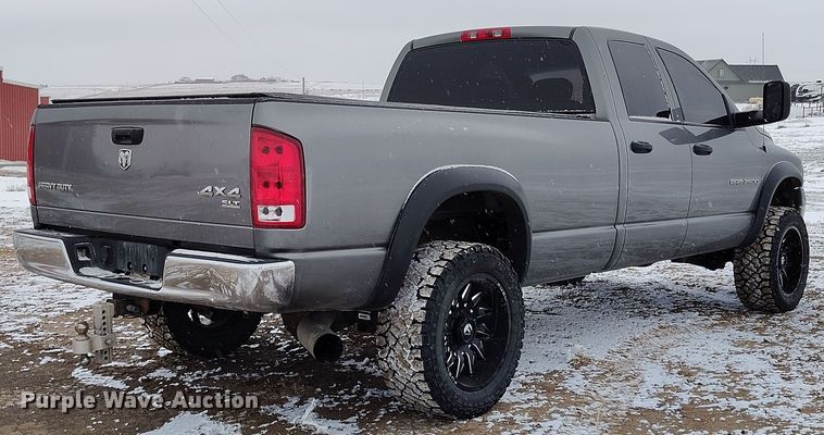 image for item DV6698 2005 Dodge Ram 2500 SLT Quad Cab pickup truck