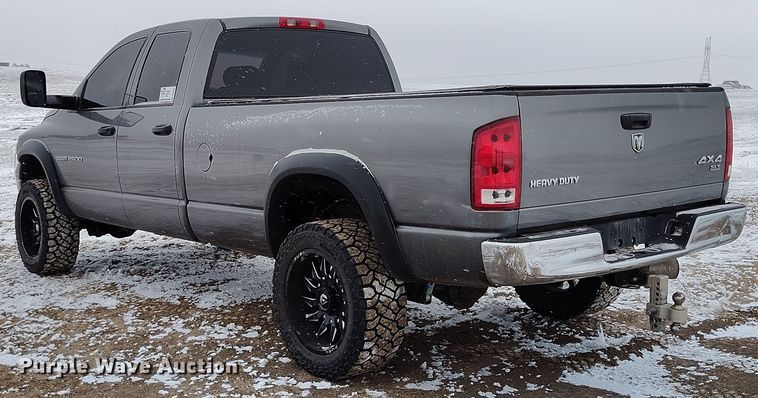 image for item DV6698 2005 Dodge Ram 2500 SLT Quad Cab pickup truck