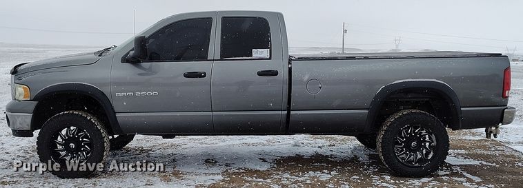 image for item DV6698 2005 Dodge Ram 2500 SLT Quad Cab pickup truck
