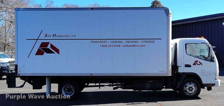 image for item DV6717 2010 Mitsubishi  Fuso box truck