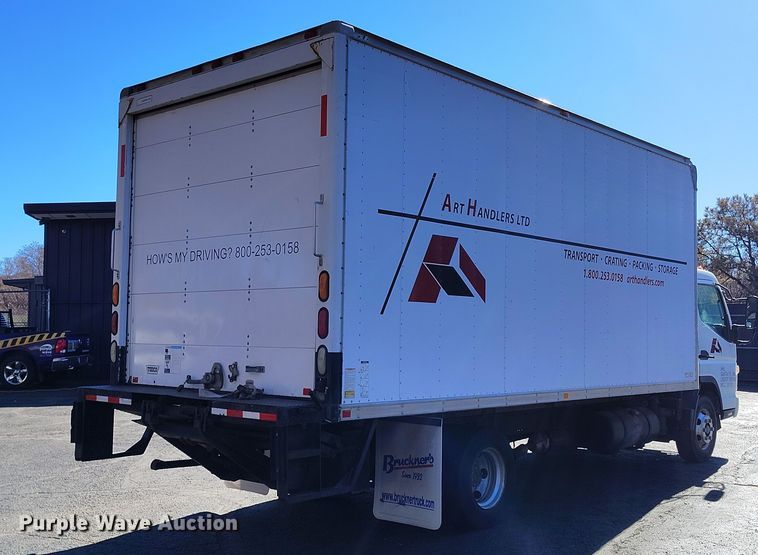 image for item DV6717 2010 Mitsubishi  Fuso box truck