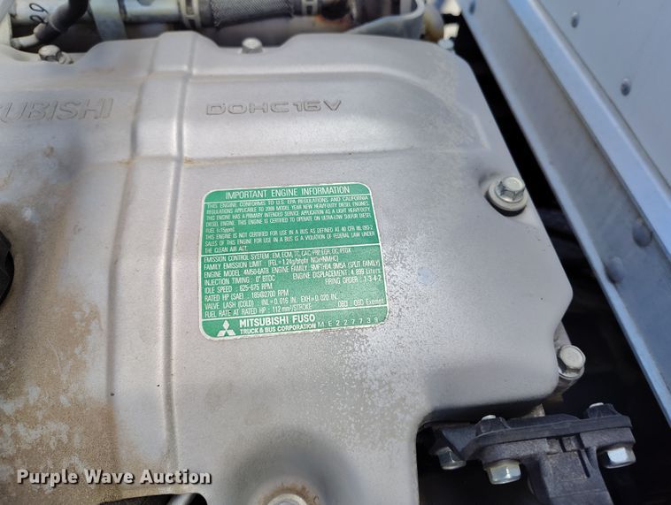 image for item DV6717 2010 Mitsubishi  Fuso box truck