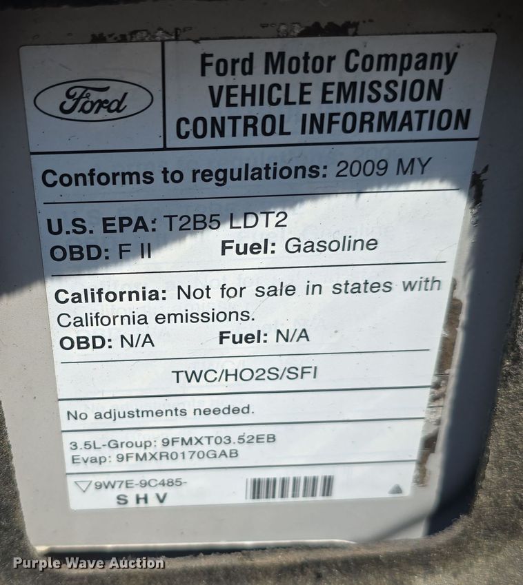 image for item DW3086 2009 Ford Edge SEL SUV