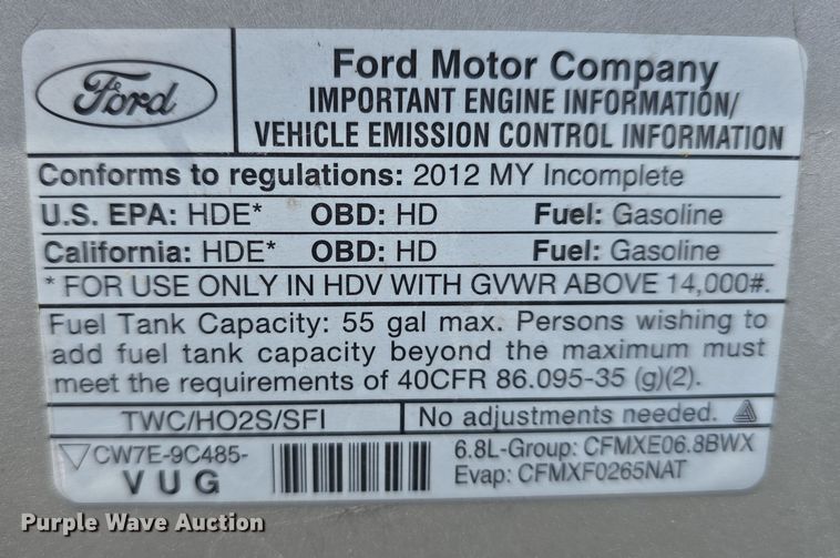 image for item DW3129 2012 Ford Econoline E350 party bus