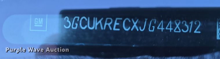 image for item DW3166 2018 Chevrolet Silverado 1500 Crew Cab pickup truck