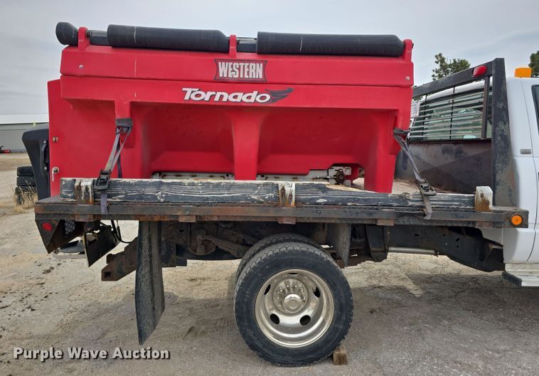 image for item DW3177 1994 Chevrolet Cheyenne C3500 dump flatbed pickup truck