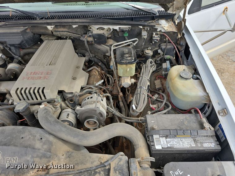 image for item DW3177 1994 Chevrolet Cheyenne C3500 dump flatbed pickup truck