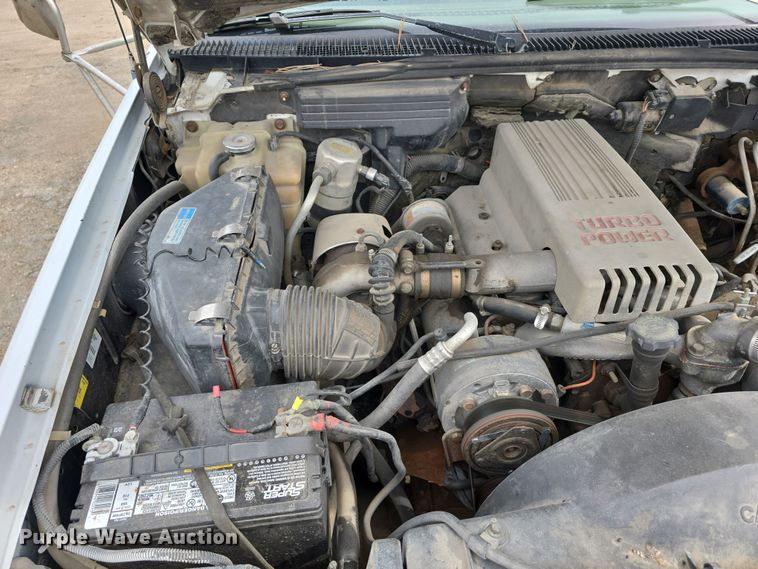 image for item DW3177 1994 Chevrolet Cheyenne C3500 dump flatbed pickup truck