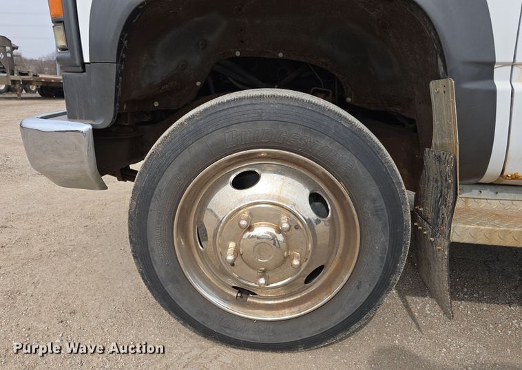 image for item DW3177 1994 Chevrolet Cheyenne C3500 dump flatbed pickup truck