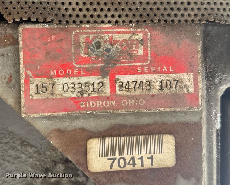 image for item EC3482 1989 ShuttleWagon SWX24A railcar mover