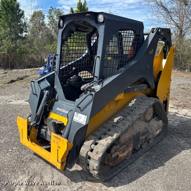 image for item EC3483 2018 John Deere 317G tracked skid steer loader
