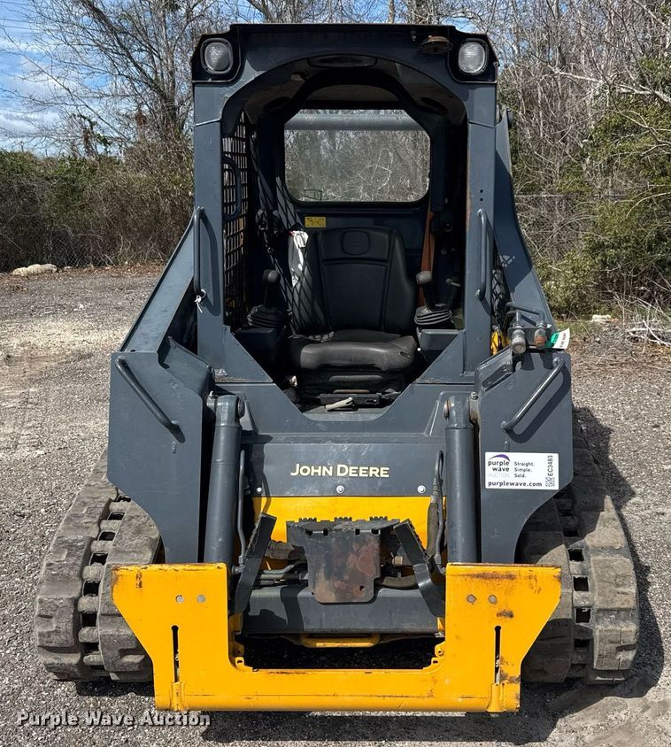image for item EC3483 2018 John Deere 317G tracked skid steer loader