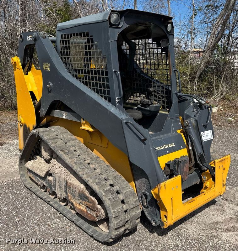 image for item EC3483 2018 John Deere 317G tracked skid steer loader