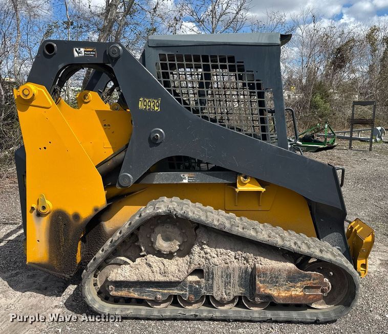 image for item EC3483 2018 John Deere 317G tracked skid steer loader