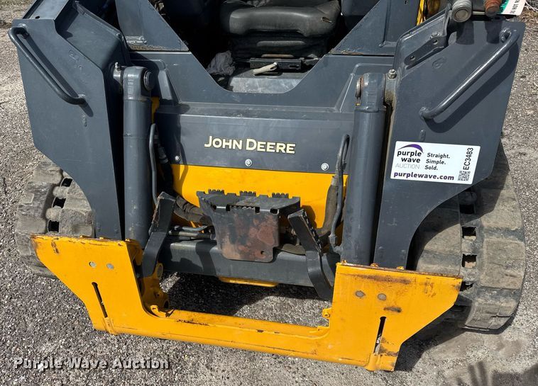 image for item EC3483 2018 John Deere 317G tracked skid steer loader